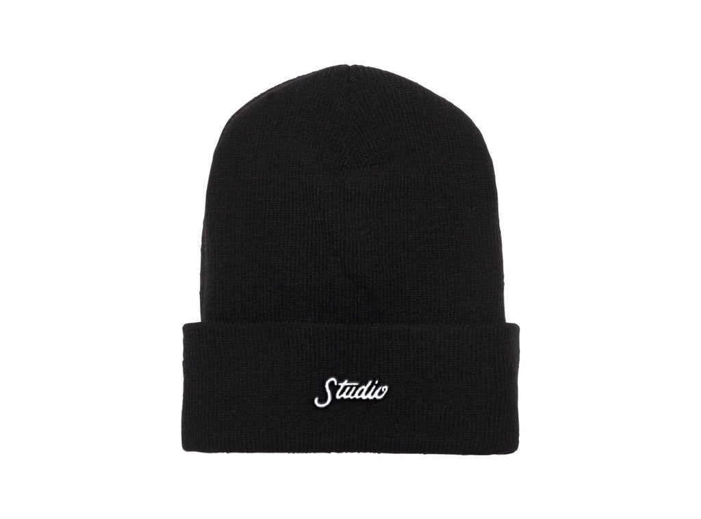 Small Script - Beanie - Black - SOLD OUT