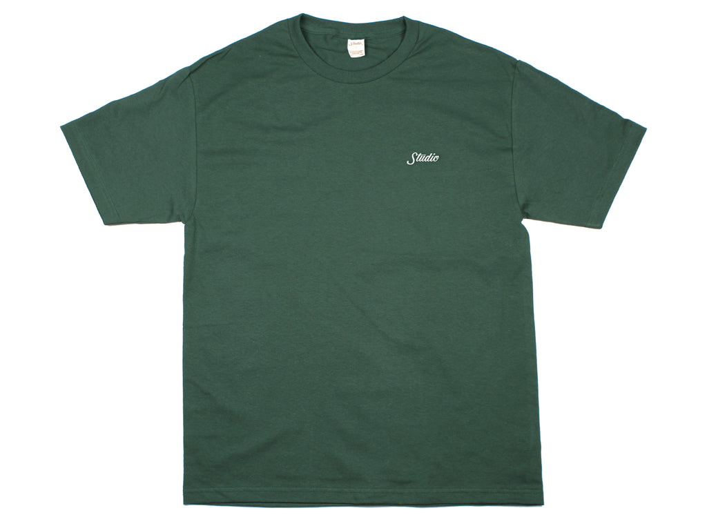 Small Script - Tee - Forest - SOLD OUT