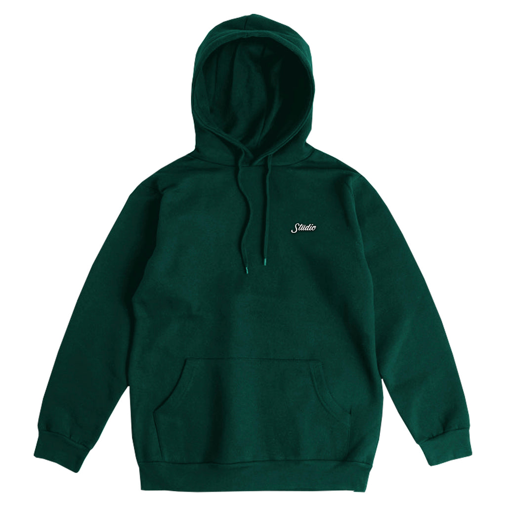 Small Script - Hoodie - Forest - SOLD OUT