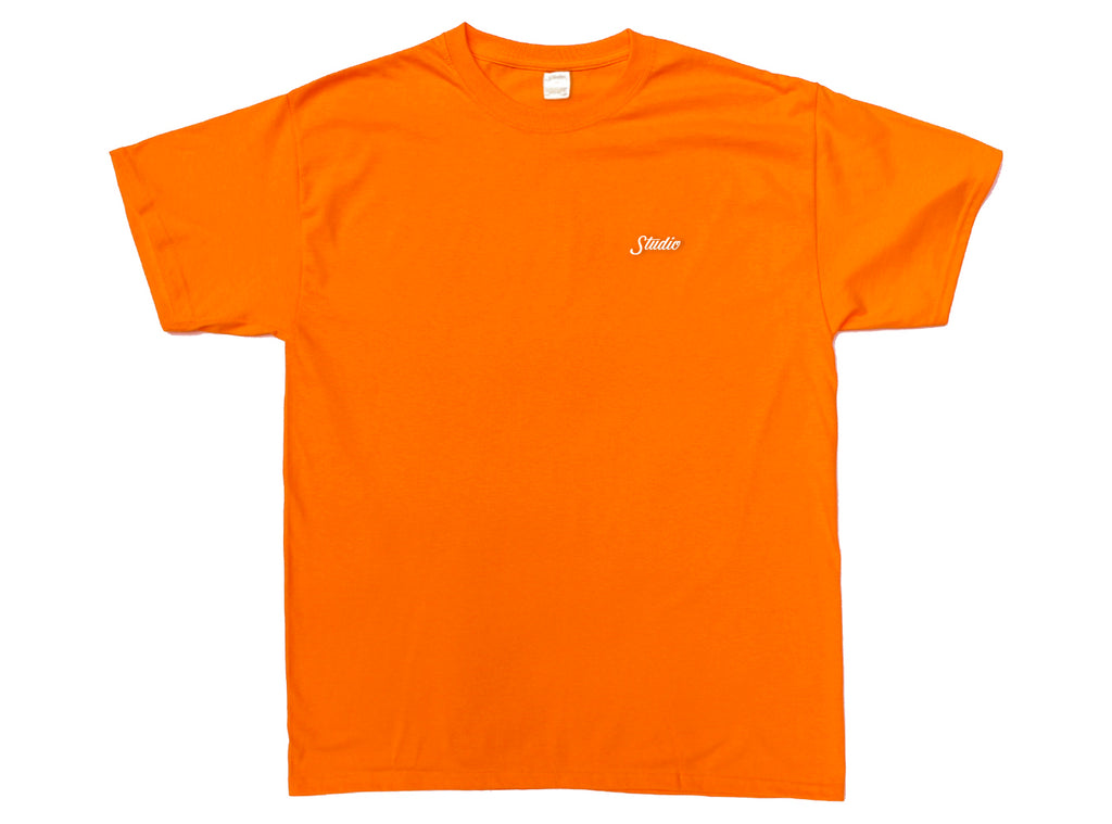 Small Script - Tee - Orange - SOLD OUT