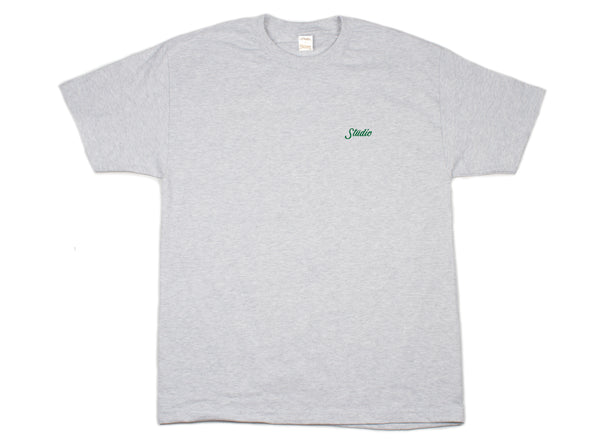 Small Script - Tee - Ash Heather - SOLD OUT