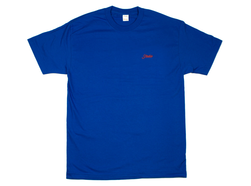 Small Script - Tee - Royal - SOLD OUT