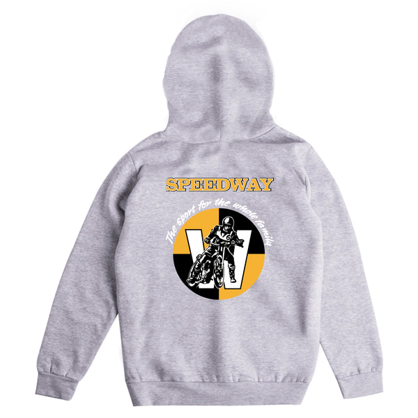 Speedway - Hoodie - Heather Grey - SOLD OUT